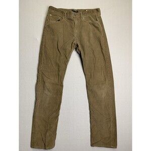 Banana Republic Pants Mens 34x34 (34x32) Brown Corduroy Pants Pima Cotton Y2K